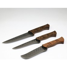 Atak Knives Efsane 3 mm Dövme Izli Bayramı Seti - 3 'lü Bıçak Seti . Kasap 3 - Yüzme Bıçağı  - Sıyırma Bıçağı.