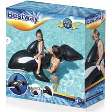 Empressco Bestway 41009 Jumbo Balina Havuz Deniz Şamandırası, Çocuklar Için Şişirilebilir Kauçuk Sürüş, - Fiyatı, Yorumları