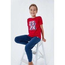 Marmara Qumasch Us Polo 2410-4 Erkek Çocuk Pijama Takım