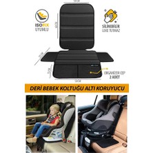 Store Opel Meriva B 1.4 Turbo (120 Hp) Start/stop 2011 Uyumlu Deri Oto Çocuk Bebek Koltuğu Koruyucu - Isofix Uyumlu - Leke Tutmuz - Silinebilir