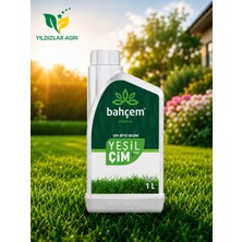 Gübretaş Bahçem Yeşil Çim Plus 1lt (Sıvı Çim Besini) - BBG
