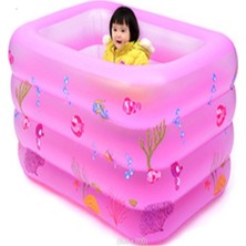Empressco Teknom Bebek Havuzu Yüzme Havuzu Oyun Havuzu Top Havuzu Pembe 120X90X70 Boyun Simidi ile - Fiyatı, Yorumları