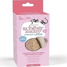 Bezos Babycat Somon ve Tavuk Ciğerli Yavru Kedi Konservesi 3X55 gr