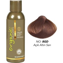 Bilic Home Organic Boya 150Ml. 8GD Açık Altın Sarı