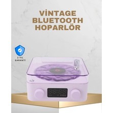 Nuveden Ieg Retro Pikap Tasarımlı Bluetooth Hoparlör – Projektörlü Şarjlı Lamba Glyaln