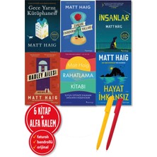 Domingo Yayınevi Alfa Kalem+Radley Ailesi+Hayat Imkansız+Rahatlama+Insanlar+Gece Yarısı+Zamanı Durdurmanın 6 Kitap