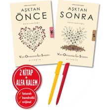 Ortapia Alfa Kalem+Aşktan Önce+Aşktan Sonra+Serkan Karaismailoğlu & M. Ali Karaismailoğlu 2 Kitap+Yeni