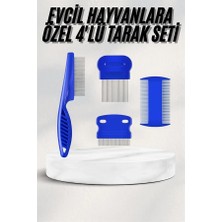 Nuveden Ieg Tüy Fırçası Bit Tarağı Seti Evcil Hayvan Tüy Toplayıcı Bit Pire Önleyici Tarak Glyaln
