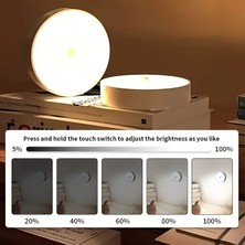 Nuveden Hareket Sensörlü USB Şarjlı LED Işık Lamba (4887) NVDN-GOITLT34