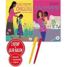Yan Pasaj Yayınevi Alfa Kalem+Saç Örgüsü Ya Da Lalita'nın Yolculuğu+Kazananlar+Laetitia Colombani 2 Kitap+Hikayeler