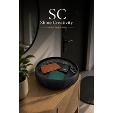 Shine Creativity Dekoratif Kapı Girişi Vestiyer Kasesi Anahtar, Cüzdan, Para Vs. Organizeri