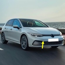 Ön Tampon Çeki Çekme Demiri Kapağı 5H0807241 Vw Golf 8 ile Uyumlu 2020-2023