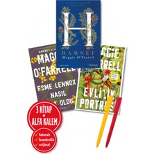 Domingo Yayınevi Alfa Kalem+Hamnet+Evlilik Portresi+Esme Lennox Nasıl Yok Oldu+Maggie O'farrell 3 Kitap+Yeni+Roman