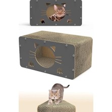 Tırmata Doğal Karton Kedi Tırmalaması Kedi Tırmalama Kanepesi Tahtası Kedi Tırmalama Evi (Karton/)
