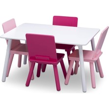 Delta Children Çocuk Masa ve Sandalye Takımı (4 Sandalye Dahil)