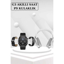 MiraLive Yeni Nesil Sesli Görüşme Akıllı Saat ve Powerbank Çoklu Şarj Girişli Bluetooth Kulaklık Nabız Ölçer