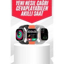 Nuveden Ieg Android ve Ios Uyumlu Uyku ve Sağlık Takibi Yapabilen 3 Kordonlu Akıllı Saat Glyaln