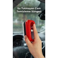 Nuveden Ieg Su Tutmayan Araç Camı Temizleme Süngeri - Iz Bırakmaz Temizlik Glyaln