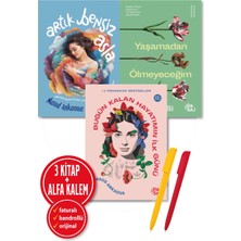 Yan Pasaj Yayınevi Alfa Kalem+Bugün Kalan Hayatımın Ilk Günü+Artık Bensiz+Yaşamadan Ölmeyeceğim+Maud Ankaoua 3 Kitap