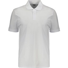 Süvari Polo Yaka Pike Regular T-Shirt TS1014000473 Beyaz