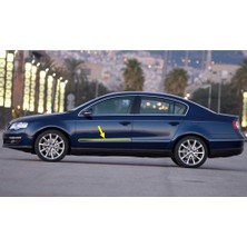 Sol Ön Kapı Çıtası Krom Nikelaj 3C0853515C Vw Passat B6 ile Uyumlu 2006-2011