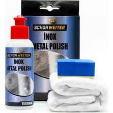 Schön Weiter Araç Oto Metal Parlatma Seti 100 ml (Tıtan)