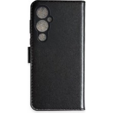 Verto Newface Tecno Pova 4 Pro Trend S Plus Kapaklı Kılıf - Siyah