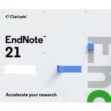 EndNote 21 (Windows/MAC) - 1 Cihaz Süresiz Resmi Kod
