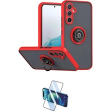Nuveden Ieg™ Galaxy S25 Fe Kılıf Yörünge Çizgi - Siyah 3D Antistatik Seramik Nano Ekran Koruyucu
