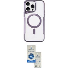Nuveden Ieg™ Iphone 15 Pro Kılıf Yadigar Klasik Özel Seri - Şeffaf Royal Nano Ekran Koruyucu