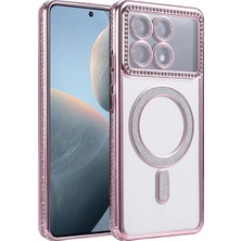 sbodurhome Xiaomi Poco X6 Pro Joke Simli Magneticsafe Kılıf - Pembe