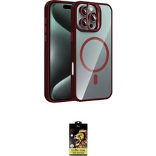 Nuveden Ieg™ Iphone 16 Pro Max Kılıf Yadigar Asil Koleksiyonu - Siyah Buffer Cam Ekran Koruyucu