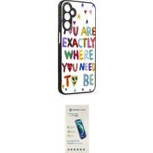 Nuveden Ieg™ Galaxy A14 4g Kılıf Odak Klasik Serisi - Şeffaf Pasifik Cam Ekran Koruyucu