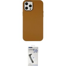 Nuveden Ieg™ Iphone 12 Pro Max Kılıf Çekirdek Çizgi - Şeffaf Uv Polymer Nano Ekran Koruyucu