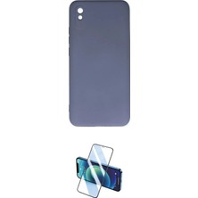 Nuveden Ieg™ Redmi 9A Kılıf Ahenk Serisi - Siyah 3D Antistatik Seramik Nano Ekran Koruyucu