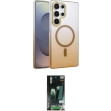 Nuveden Ieg™ Galaxy S23 Ultra Kılıf Ahenk Doku Özel Seri - Şeffaf 360 Full Body Arka Koruyucu