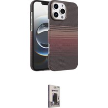 Nuveden Ieg™ Iphone 16 Pro Max Kılıf Doruk Serisi - Siyah Bilvis Hayalet Cam Ekran Koruyucu