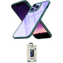 Nuveden Ieg™ Iphone 14 Pro Max Kılıf Nova Işık Serisi - Siyah Bilvis Hayalet Cam Ekran Koruyucu