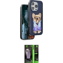 Nuveden Ieg™ Iphone 16 Pro Max Kılıf Iz Minimal Koleksiyonu - Şeffaf 360 Full Body Arka Koruyucu