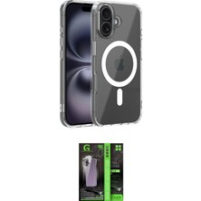 Nuveden Ieg™ Iphone 17 Kılıf Ahenk Minimal Serisi - Şeffaf 360 Full Body Arka Koruyucu