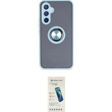 Nuveden Ieg™ Galaxy A54 5g Kılıf Yörünge Çizgi - Şeffaf Pasifik Cam Ekran Koruyucu