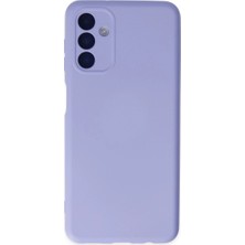 sbodurhome Samsung Galaxy A04S Kılıf Nano Içi Kadife Silikon - Lila