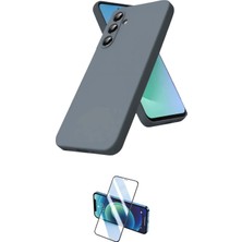 Nuveden Ieg™ Galaxy A17 5g Kılıf Ahenk Serisi - Siyah 3D Antistatik Cam Ekran Koruyucu