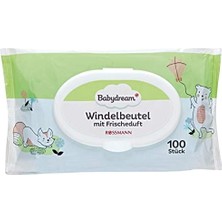 Dreambaby Babydream Kirli Bebek Bezi Çöp Torbası Pudra Kokulu 100'LÜ