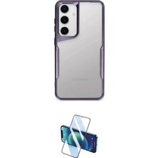 Nuveden Ieg™ Galaxy A55 5g Kılıf Akış Çizgi Koleksiyonu - Siyah 3D Antistatik Seramik Nano Ekran Kor