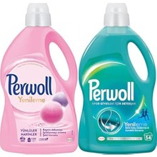 Yenileme Ferahlık 3 Litre 50 Yıkama Yünlüler & Narinler Için Sıvı Çamaşır Deterjanı (1 x 3000 Ml) ve  Yenileme Ferahlık 3 Litre 50 Yıkama Sıvı Çamaşır Deterjanı (1 x 3000 Ml)