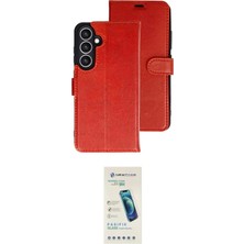 Nuveden Ieg™ Galaxy A37 5g Kılıf Siluet Işık Serisi - Şeffaf Pasifik Cam Ekran Koruyucu