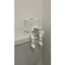 Abundix 3d Studio Tuvalet Kağıdı Tutucu (Dekor Amaçlıdır)
