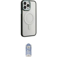 Nuveden Ieg™ Iphone 15 Pro Kılıf Yankı Işık Özel Seri - Siyah Joko Magic 5d Cam