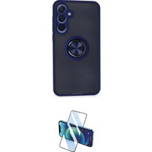 Nuveden Ieg™ Galaxy A35 5g Kılıf Yörünge Çizgi - Siyah 3D Antistatik Seramik Nano Ekran Koruyucu
